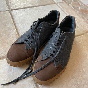 NEW Men's Salvatore Ferragamo Low-Top Sneakers, Size 11